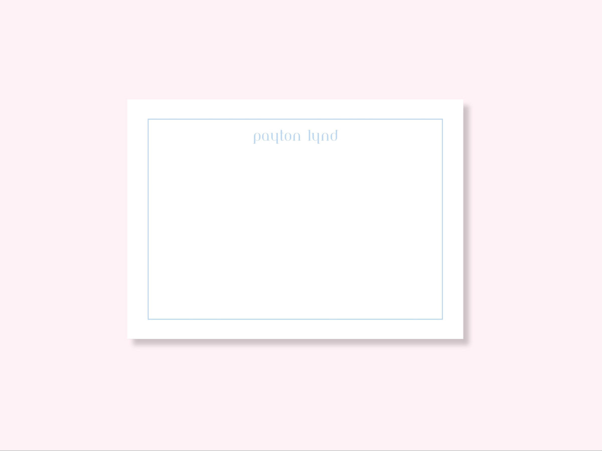Personalized Monogram Stationery Set with envelopes