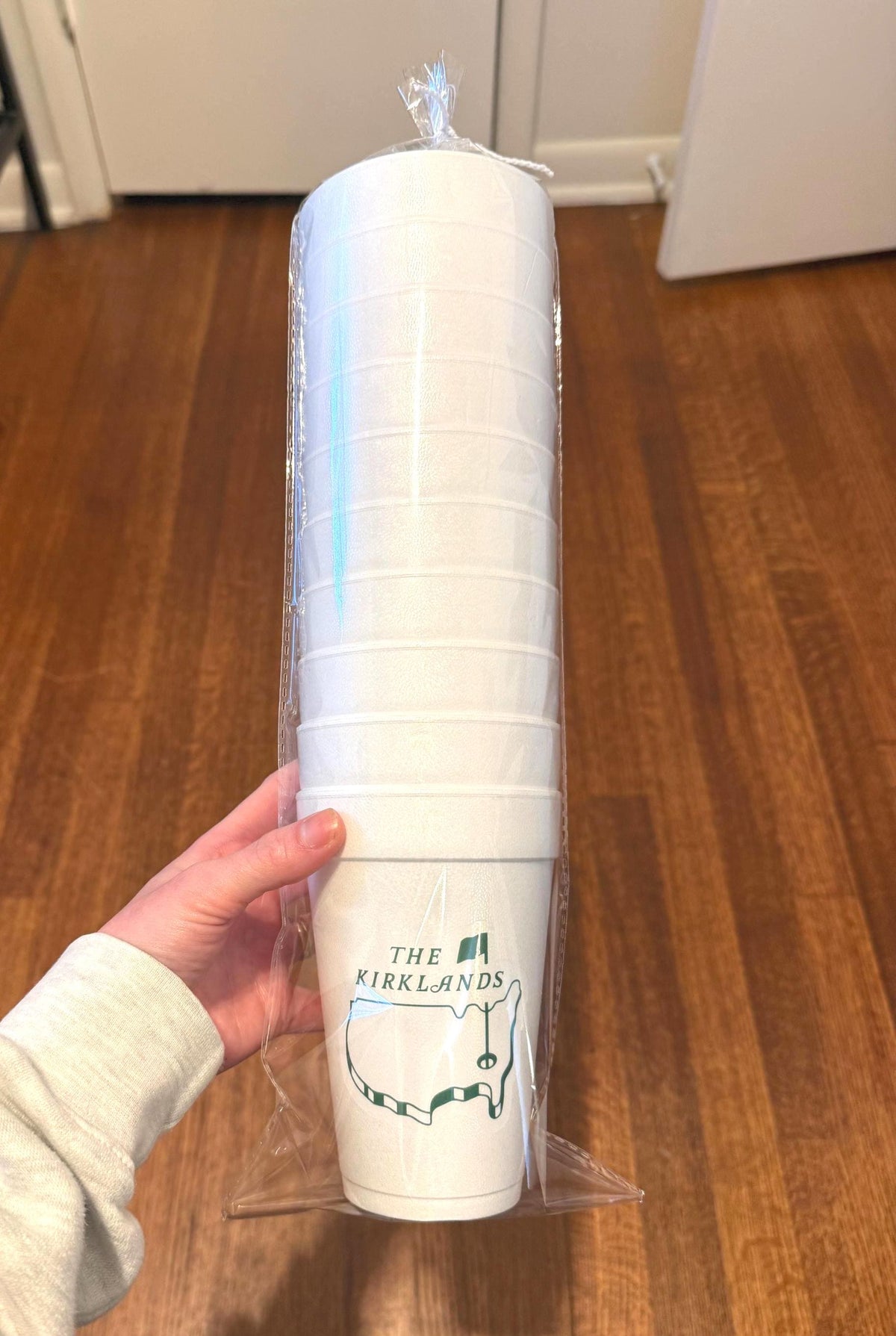 Personalized Custom Golf Masters Theme Foam Party 16 Ounce Cups